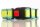 Weiches, gepolstertes Halsband neon aus Gurtband