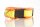 Weiches, gepolstertes Halsband neon aus Gurtband