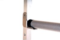 offene Obedience-Hürde, max. 70 cm hoch verstellbar, Aluminium, incl. Aluminium-Stange, 1m Seitenteile