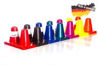 4 Stück Obedience Box-Pylone mittelschwer, offen,...