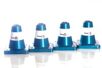 4 Stück Obedience Box-Pylone mittelschwer, offen,...