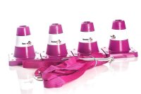 Boxset für Obedience, bestehend aus Boxband und 4 Pylonen