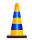 Flexible, weiche und schwere Obedience-Pylone, 50cm für Hundesport (Obedience, Rally-Obedience)