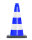 Flexible, weiche und schwere Obedience-Pylone, 50cm für Hundesport (Obedience, Rally-Obedience)