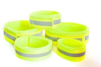 neongelbes Reflektorhalsband mit Klettverschluss in...