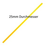 Hürdenstange für Lochkegelhürde gelb 1m
