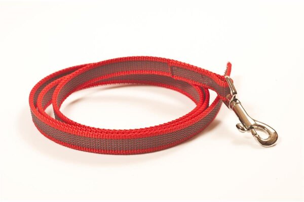 gummierte Hundeleine, 15mm breit